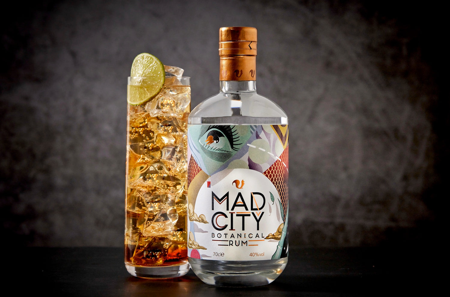 Mad City Botanical Rum Bottles - Foxhole Spirits