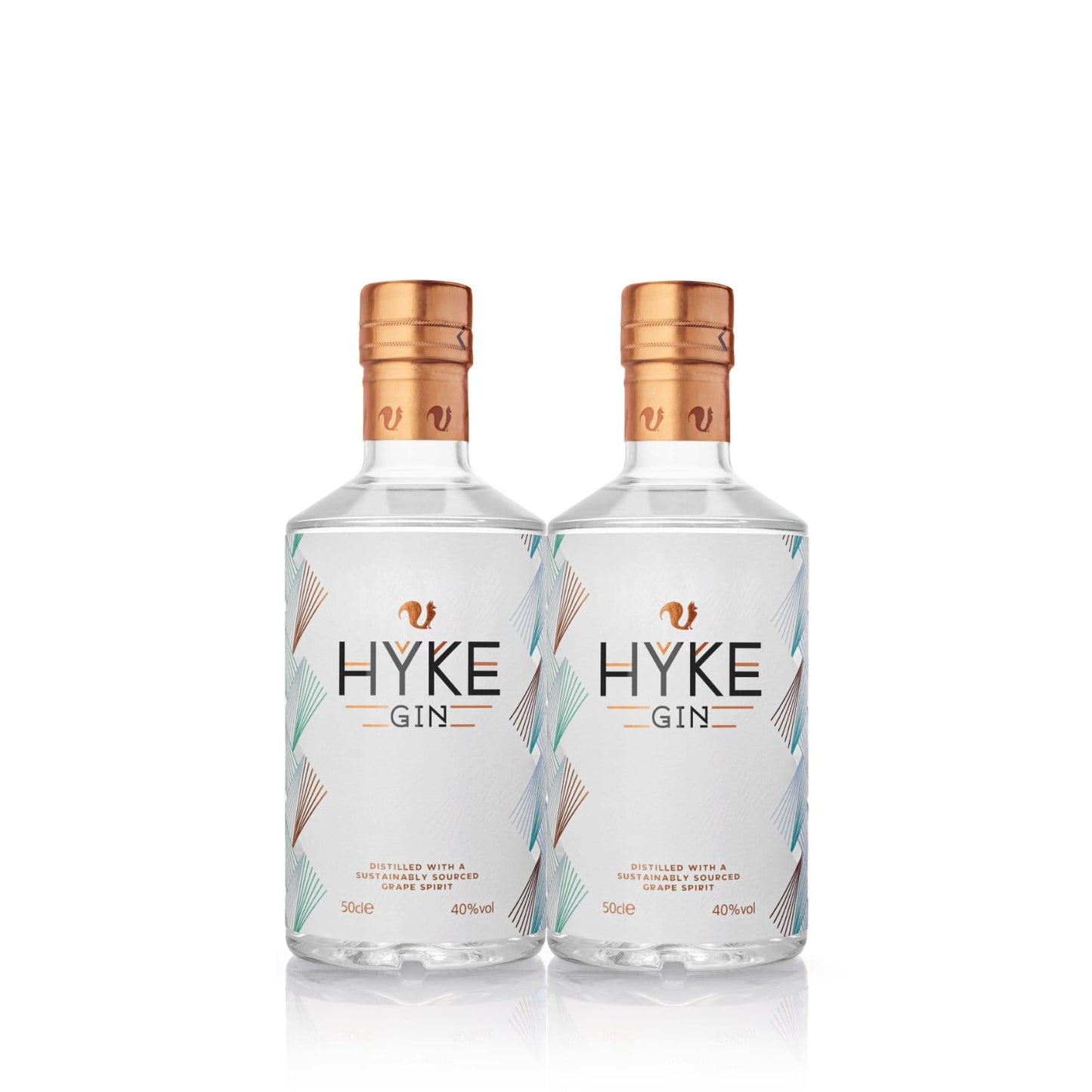 HYKE Gin 50cl Twin