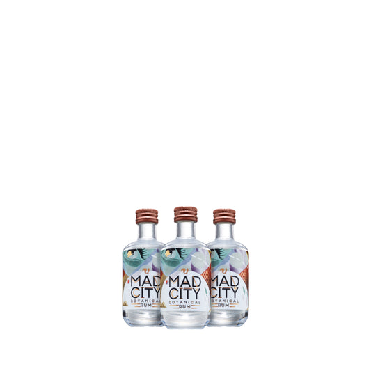 Mad City Botanical Rum Miniatures 50ml - Multipack - Tradepack